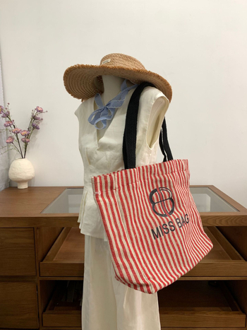 Torba za laptop, velika kapaciteta, casual tote za žene, laneno platno, ručna izrada