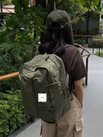 Platneni ruksak 20–35L, Unisex za putovanja — prozračan, vodootporan, lagan, otporan na habanje i proširiv