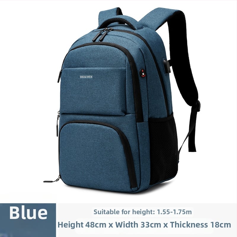 Σακίδιο πλάτης για μαθητές, Unisex, Νάιλον, Αναπνεύσιμο, Αδιάβροχο, Ανθεκτικό στη φθορά