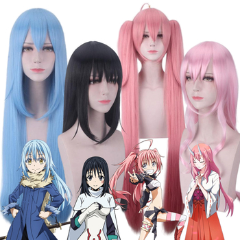 Cosplay paróka hőálló szálakból, középhosszú és hosszú hajhosszal, megfesthető vagy vasalható, modellek PL-524, PL-526, PL-527, PL-528