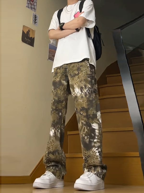 Τζιν ίσια γραμμή, denim με γούνα κουνελιού, μεσαία μέση, φερμουάρ, λεπτό ύφασμα, κοντή μήκος παντελονιών