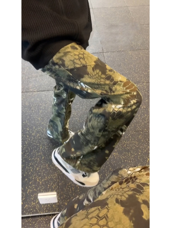 Τζιν ίσια γραμμή, denim με γούνα κουνελιού, μεσαία μέση, φερμουάρ, λεπτό ύφασμα, κοντή μήκος παντελονιών