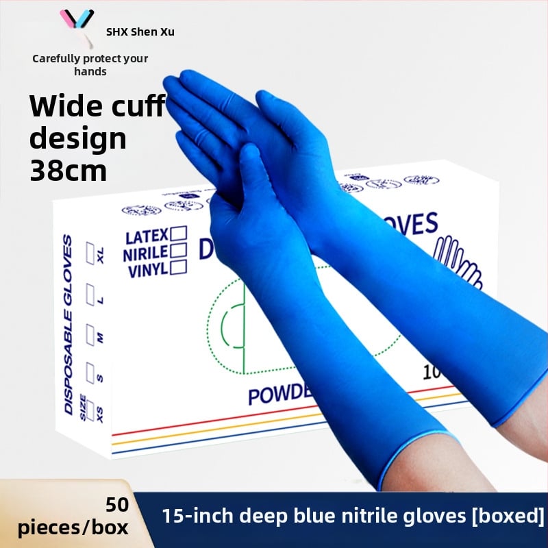 Γάντια από νιτρίλιο μιας χρήσης, τυπικού πάχους, 1000 τεμάχια ανά κουτί, βάρος συσκευασίας 5,5 κιλά, κατάλληλα για πλύσιμο πιάτων