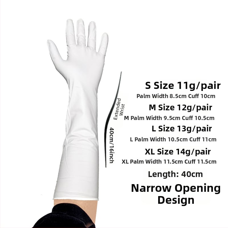 Γάντια από νιτρίλιο μιας χρήσης, τυπικού πάχους, 1000 τεμάχια ανά κουτί, βάρος συσκευασίας 5,5 κιλά, κατάλληλα για πλύσιμο πιάτων