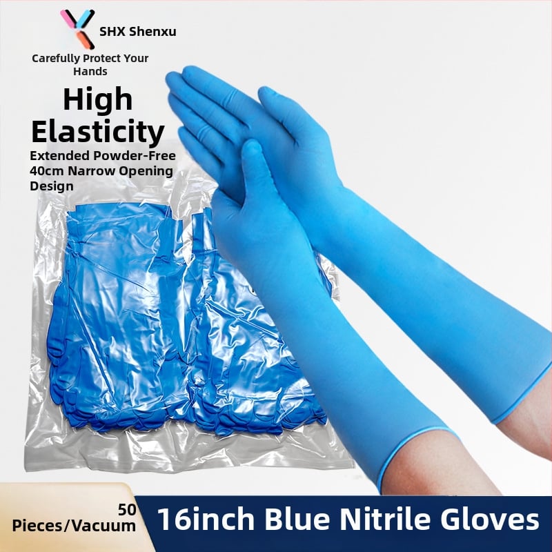 Γάντια από νιτρίλιο μιας χρήσης, τυπικού πάχους, 1000 τεμάχια ανά κουτί, βάρος συσκευασίας 5,5 κιλά, κατάλληλα για πλύσιμο πιάτων