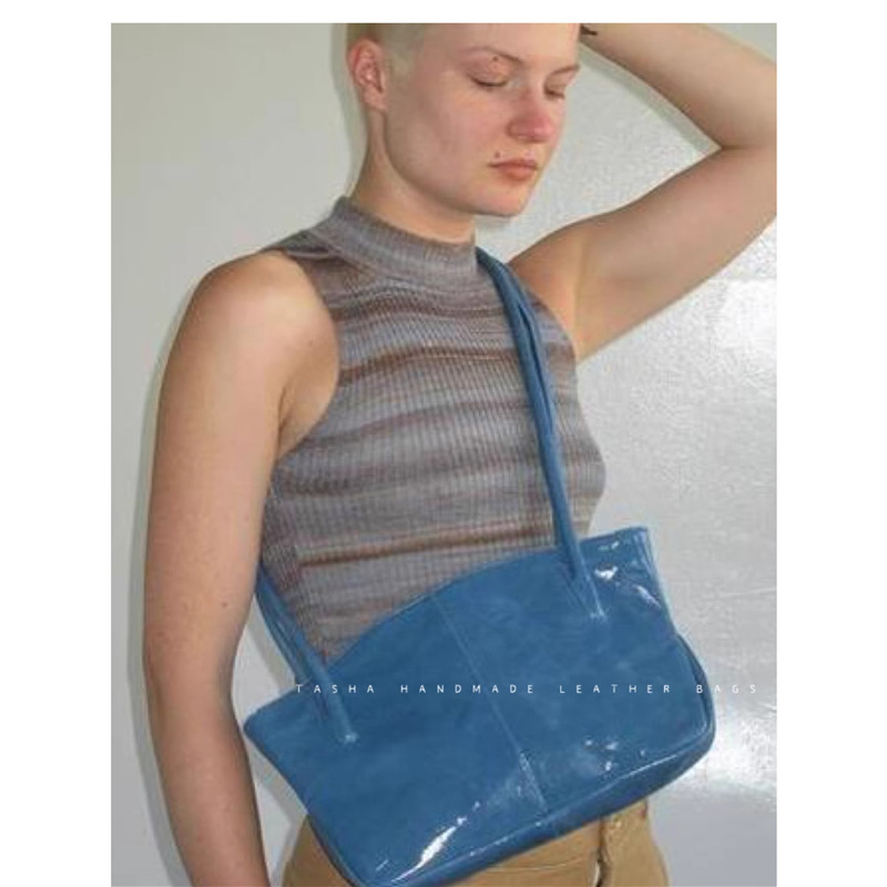 Tote torba od PU materijala, unisex dizajn, za svakodnevnu upotrebu, proljeće 2025