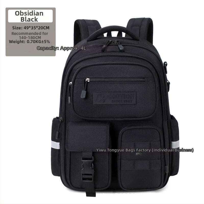 Καμουφλαρισμένο σακίδιο Oxford για Γυμνάσιο και Κολέγιο – Μεγάλη χωρητικότητα, ελαφρύ, ανθεκτικό στη φθορά, ανακλαστικά για νυχτερινή ασφάλεια