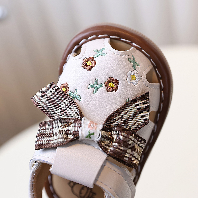 Cipele za mališane - unisex, sintetička koža, Velcro zatvarač, mašna uzorak, 12–36 mjeseci