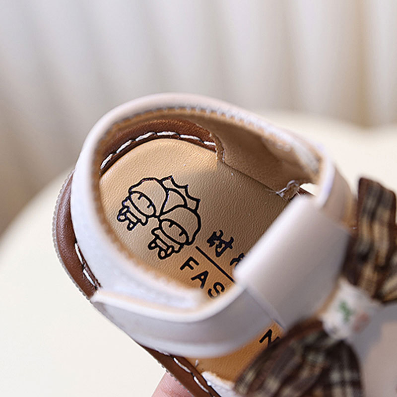 Cipele za mališane - unisex, sintetička koža, Velcro zatvarač, mašna uzorak, 12–36 mjeseci