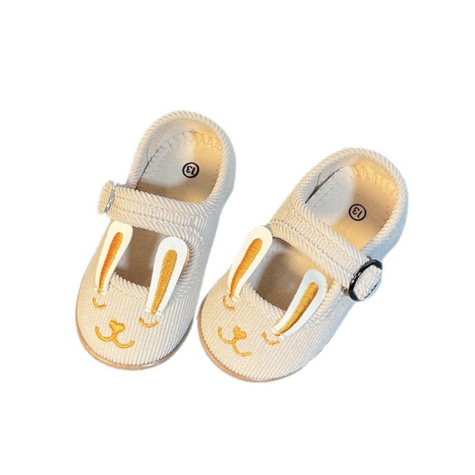 Pantofi de prințesă pentru copii, respirabili și ușori, închidere Velcro, talpă PVC, pentru 12–36 luni, primăvară și toamnă