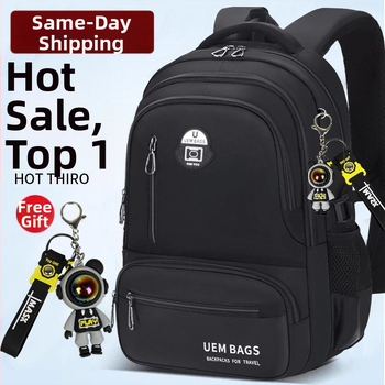 Σακίδιο πλάτης για αγόρια, Oxford ύφασμα, αδιάβροχο, αστικός μινιμαλιστικός σχεδιασμός, καμπύλοι ιμάντες ώμου