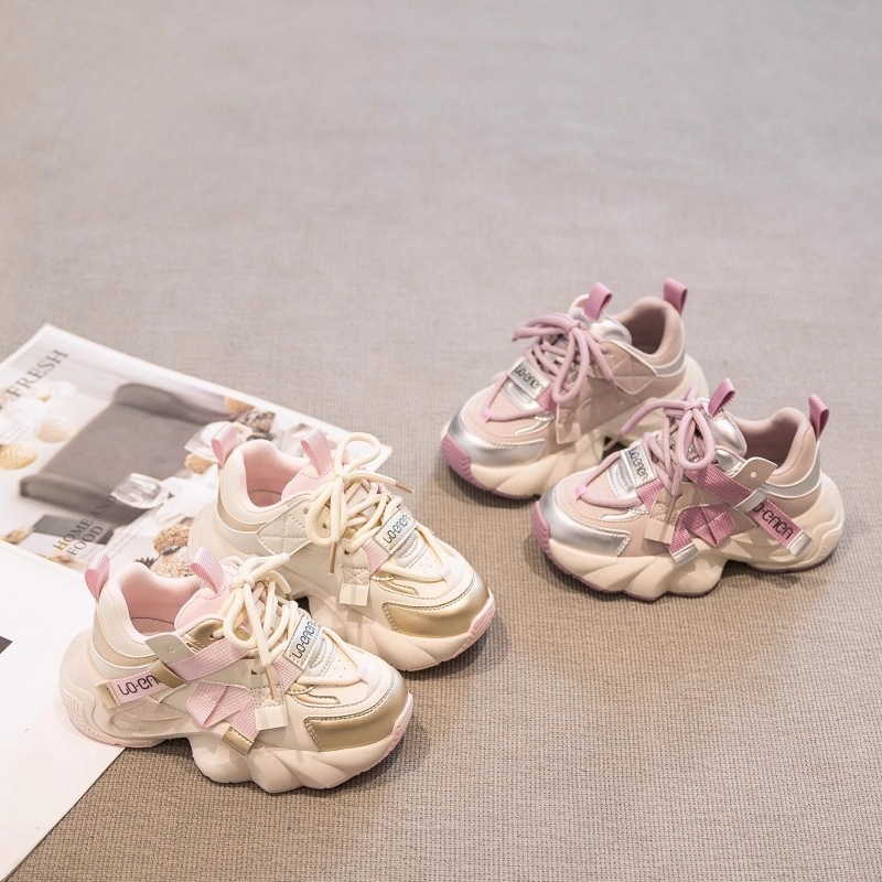 Dječje cipele Dad Shoes za djevojčice, gornji dio PU+mesh, Velcro kopča, životinjski uzorak, potplat od kompozita, dob 1–12 godina