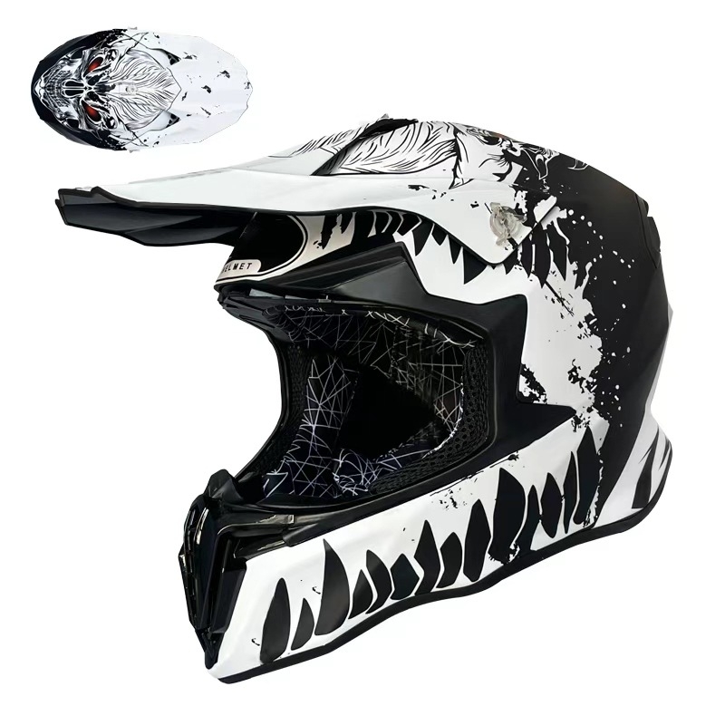 Off-road kaciga - cross-country stil, ABS materijal, Voss branda, DOT potvrda, sve sezone