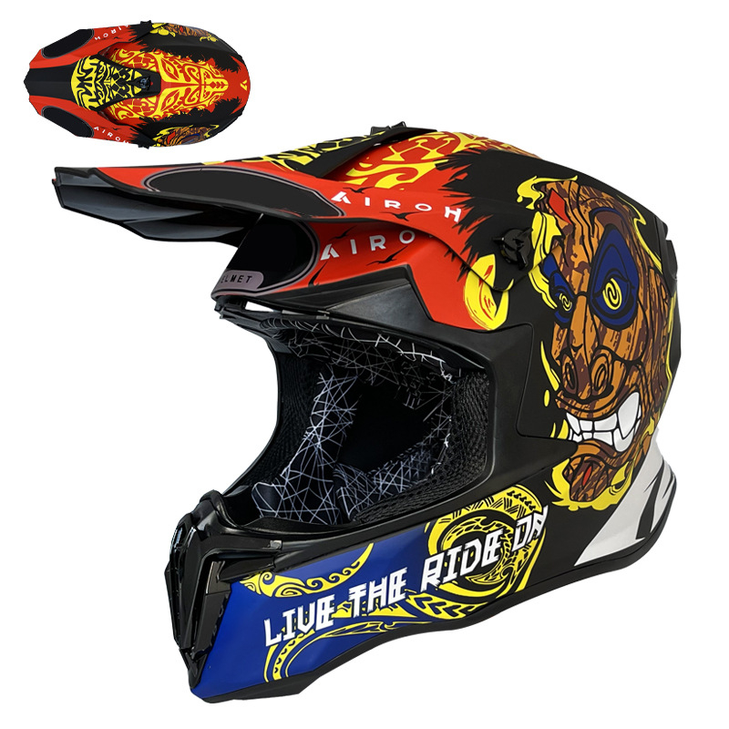 Off-road kaciga - cross-country stil, ABS materijal, Voss branda, DOT potvrda, sve sezone