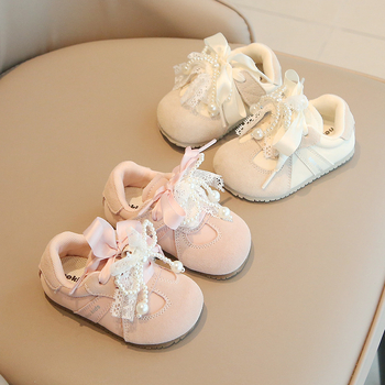 Dječje tenisice za bebe za djevojčice, mekana potplat, protuklizne, Velcro kopčom, prozračne, za dob 12–36 mjeseci