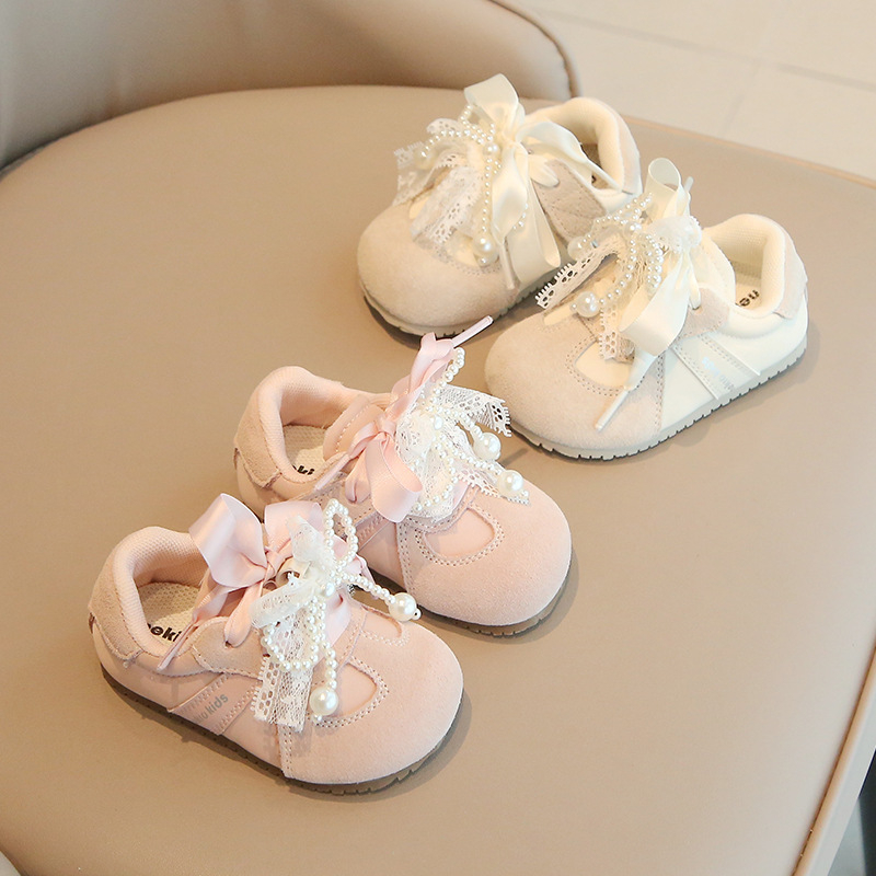 Dječje tenisice za bebe za djevojčice, mekana potplat, protuklizne, Velcro kopčom, prozračne, za dob 12–36 mjeseci