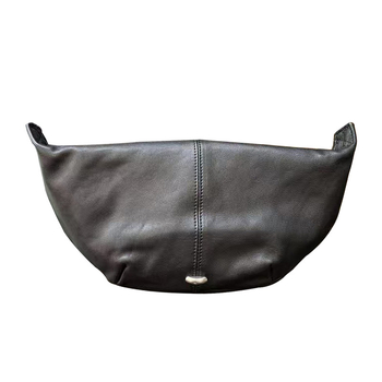 Kožna crossbody torba, zatvaranje na zip, horizontalni kvadratni oblik, unutarnja džep s zipom, 3D dizajn