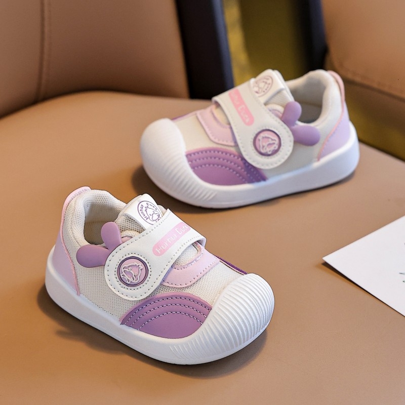 Unisex tenisice za djecu — mekana potplata, protuklizne, lagane, s Velcro zatvaračem, niski vrh, 12–36 mjeseci