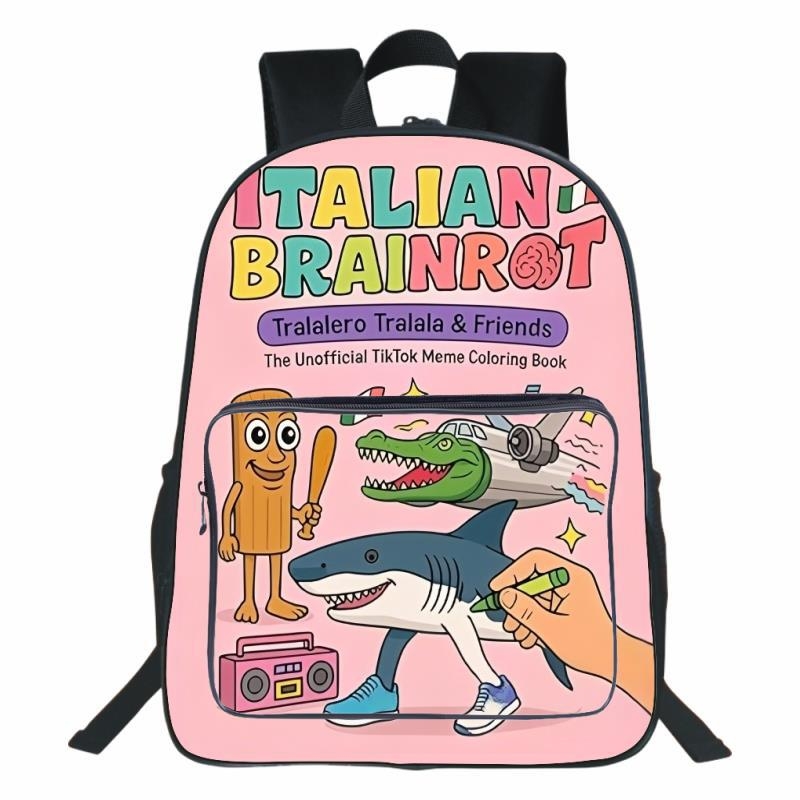 Unisex Πολυεστερική σχολική τσάντα πλάτης – Νεανικό στυλ Πανεπιστημίου, μειώνει το φορτίο, με καμπύλη ιμάντα ώμου