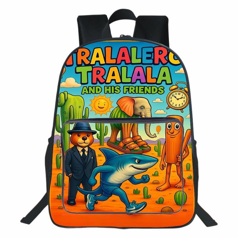 Unisex Πολυεστερική σχολική τσάντα πλάτης – Νεανικό στυλ Πανεπιστημίου, μειώνει το φορτίο, με καμπύλη ιμάντα ώμου