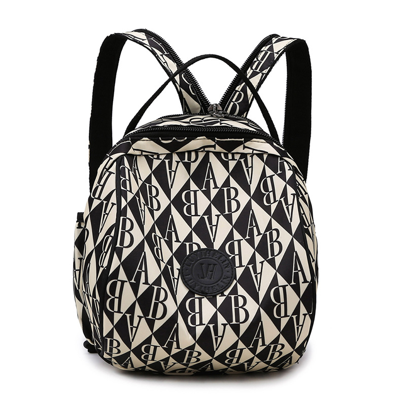 Rucsac urban din nylon pentru femei, design chest-bag, Zhongzhuo — nylon, fermoar, buzunar pentru telefon, căptușeală poliester