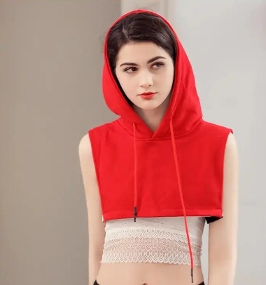 Hoodie s kapuljom — jednostavan stil; poliester vlakna; poliester podstava; Jesen 2025; na skladištu