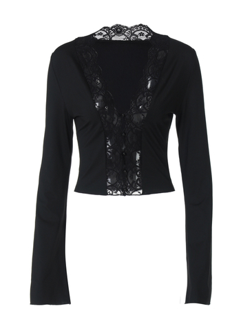 Cardigan din Milk Silk, jacquard cu patchwork dantelat, guler în V, mâneci lungi