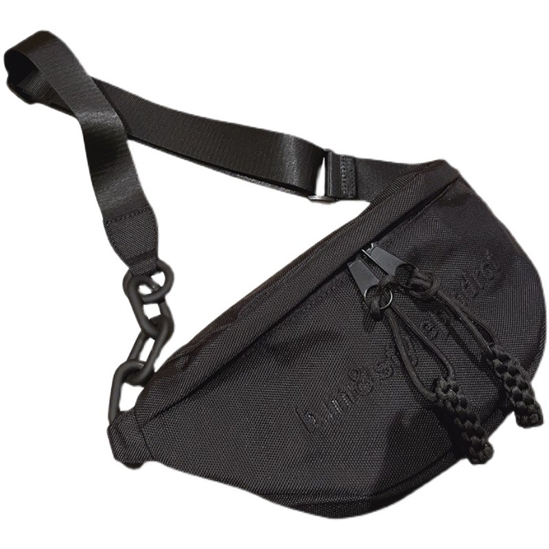 Torba za prsa, crossbody dizajn, poliester, najlon podstava, unutarnji džep sa zipom