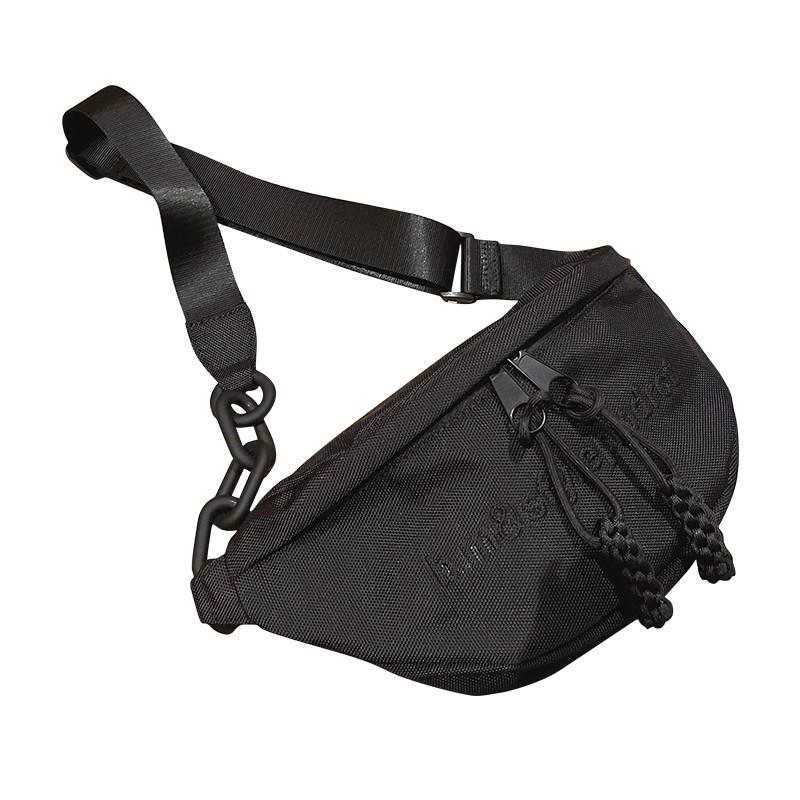 Torba za prsa, crossbody dizajn, poliester, najlon podstava, unutarnji džep sa zipom