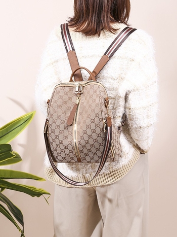 Rucsac de oraș în stil street cu capacitate mare, material Oxford, protecție anti-furt, închidere cu fermoar, buzunar intern cu fermoar