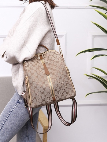 Rucsac de oraș în stil street cu capacitate mare, material Oxford, protecție anti-furt, închidere cu fermoar, buzunar intern cu fermoar