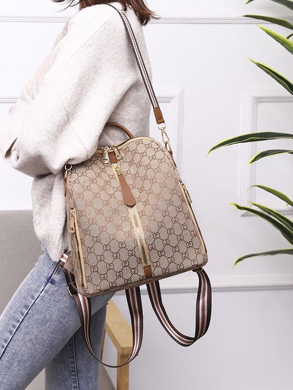 Rucsac de oraș în stil street cu capacitate mare, material Oxford, protecție anti-furt, închidere cu fermoar, buzunar intern cu fermoar