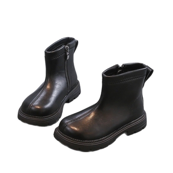 Martin čizme za djecu, podstavljene flisom, unisex, bočni zatvarač, gumeni đon, niska visina