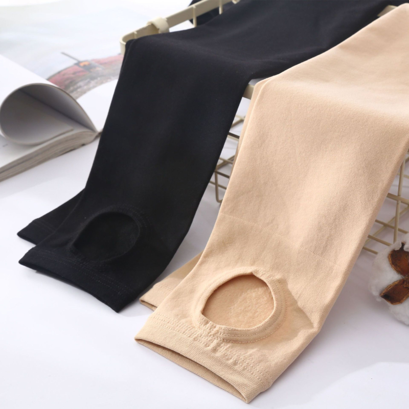 Colanți termici cu fleece pentru iarnă, talie înaltă, lungi, subțiere (Fleece fără pilin; Talie înaltă; Elasticitate medie)