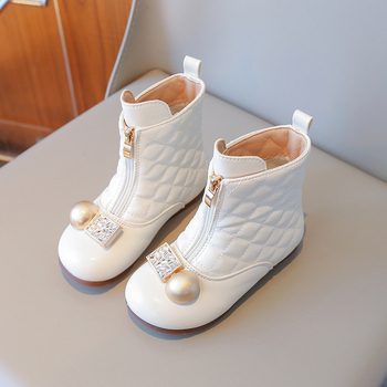 Djevojčice princeze gležnjače do srednje duljine, mrežasti uzorak, prednji zatvarač, umjetna koža, za uzrast 7–16