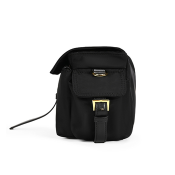 Torba za rame od Oxford platna, gradski minimalistizam, vodoravni kvadratni oblik, unutarnji pretinci za telefon i dokumente, laminirani džep sa zipom, zatvaranje na zip