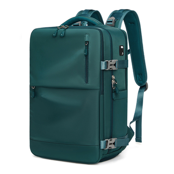 Putni ruksak s ulicnim stilom, Oxford platno, kutijast oblik, džep za prijenosno računalo, mekana ručka