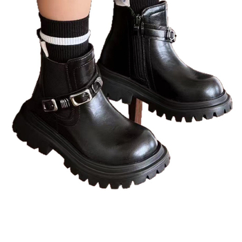 Dječje Martin čizme - bočni zip, flis navlaka, srednja visina, unisex, EVA potplata