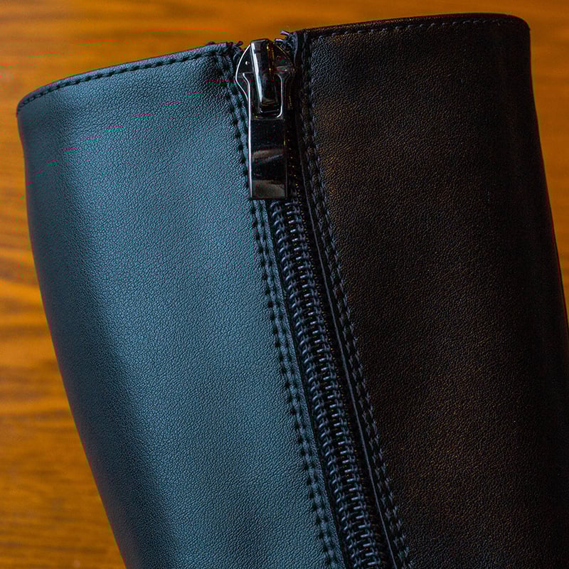 Dječje čizme viteza za djevojčice, s flis podstavom, gornji dio od prave kože, gumeni đon, bočni zatvarač