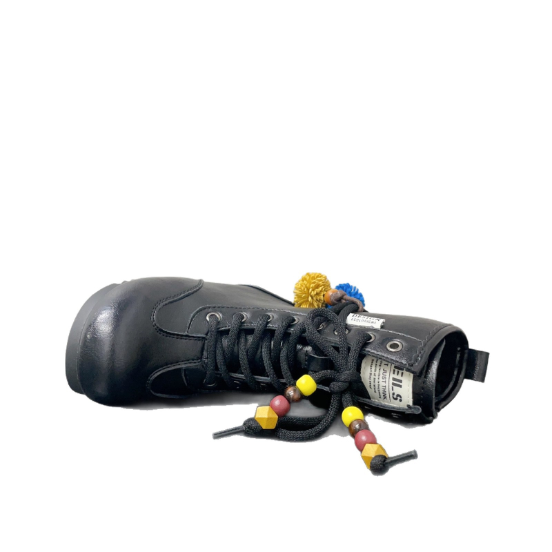 Dječje modne čizme do sredine potkoljenice, sintetički gornji dio, bočni zatvarač, gumeni potplat, jednobojni uzorak