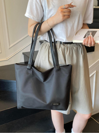 Torba tote od oksfordskog platna za rekreacijska putovanja, sa zatvaračem na zip i poliester podstavom