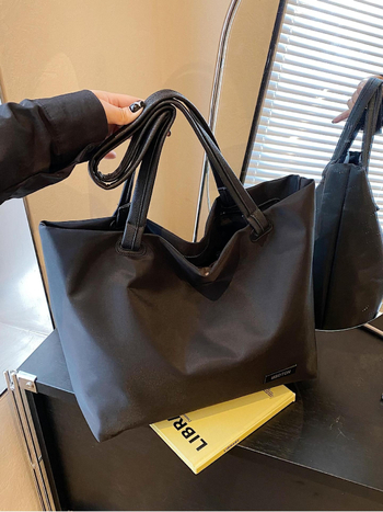 Torba tote od oksfordskog platna za rekreacijska putovanja, sa zatvaračem na zip i poliester podstavom