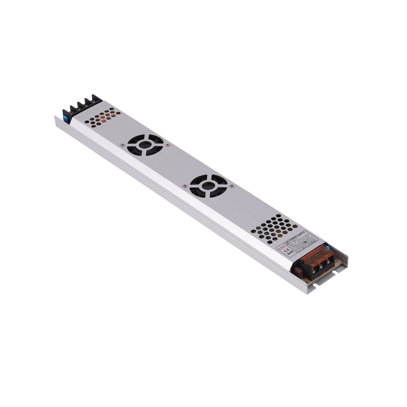 Kapcsolóüzemű LED fénydoboz tápegység (Ultra-thin sorozat) – hatékonyság 85%, IP20, súly 0,5 kg