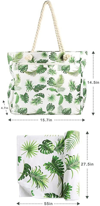 Geantă tote Oxford cu fermoar, stil proaspăt și dulce, buzunar interior cu fermoar, căptușeală poliester