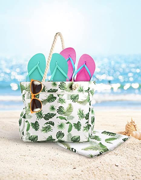 Geantă tote Oxford cu fermoar, stil proaspăt și dulce, buzunar interior cu fermoar, căptușeală poliester