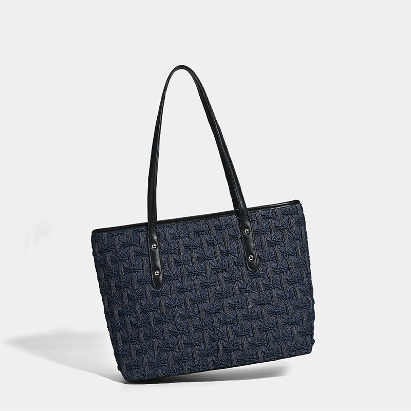 Ženska tote torba za svakodnevnu upotrebu, velikog kapaciteta, PU materijal, zatvaranje zipom, unutarnji džepovi: zip džep, džep za telefon, džep za dokumente