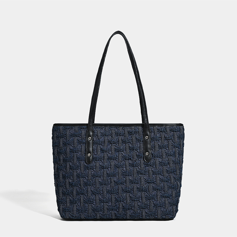 Ženska tote torba za svakodnevnu upotrebu, velikog kapaciteta, PU materijal, zatvaranje zipom, unutarnji džepovi: zip džep, džep za telefon, džep za dokumente