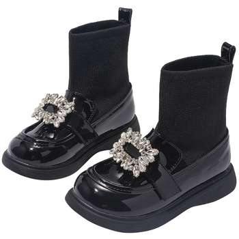 Dječje martinske čizme, niski kroj, gornji dio od mikrovlaknaste kože, gumena potplata, PU ulošak, pogodné za zimu, jesen i proljeće