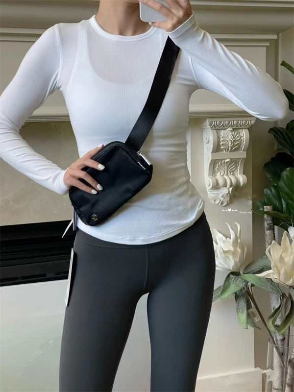 Unisex nylon torba za struk sa zipom i unutarnjom džepom