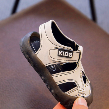 Plažne tenisice za djecu (1-3 godina), unisex, gornji dio od umjetne kože, plastični đon, Velcro zatvarač